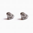 Lovely Diamante Rhinestone Diamond Shaped Stud Earrings