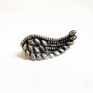 Rock Angel Wing Pewter Ring Woman Accessory