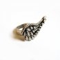 Rock Angel Wing Pewter Ring Woman Accessory