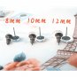 Unique Chinese Word "Double Happiness" Tiny Glass Stud Earrings