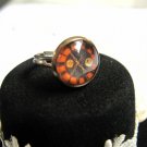 Vintage Style CLOCK Design Size Adjustable Ring Woman Accessory