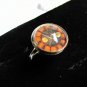 Vintage Style CLOCK Design Size Adjustable Ring Woman Accessory