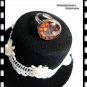 Vintage Style CLOCK Design Size Adjustable Ring Woman Accessory