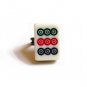 RARE Chinese Mahjong Tile [Circle: No.9] Size Adjustable Ring Gift