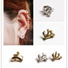 Free Shipping Rock Eagle Bird Claw Ear Cuff - Silver (Single Unit)