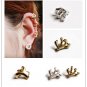 Free Shipping Rock Eagle Bird Claw Ear Cuff - Silver (Single Unit)