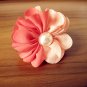 Limited Handmade Vintage Romantic Chiffon Flower Pearl Size Adjustable Lady Ring