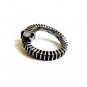 Unique Screw Design Pewter Alloy Metal Ring