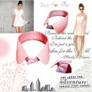 Party Vintage Coral Polka Dot Peter Pan Detachable Collar For Blouse Dress Shirt