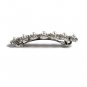 Wedding Party Bridal Pearl Rhinestone Barrette Hair Clip
