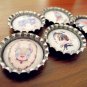 Boxer Dog Art Design Collectible Bottle Cap Brooch Badge Pin