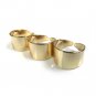 Free Shipping Unique Design Triple Three Finger Golden Ring