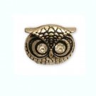 Unique Design Owl with Rhinestone Eye Animal Metal Ring