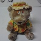 Russ Teddy Bear Lifes a Beach