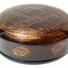 LACQUERED BOX HOLDING 6 COASTERS (DESIGN 1)