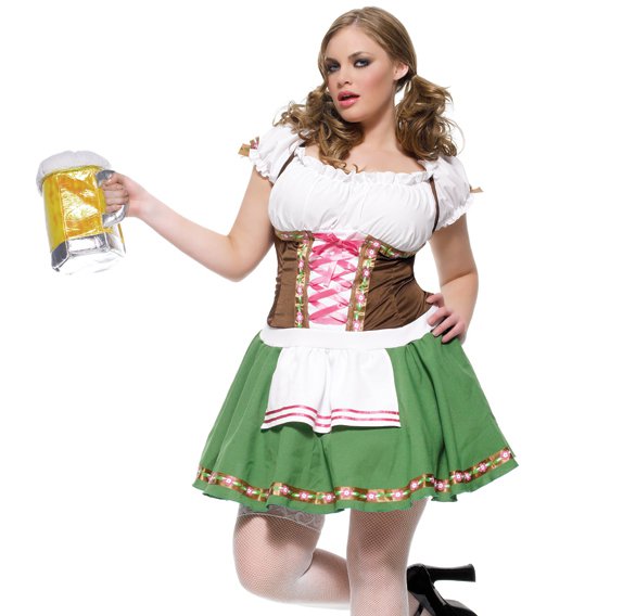 Captain Swashbuckler-Sexy Plus Size Adult Woman Costume.