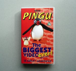 Pingu The Biggest Video Ever 18 Great Adventures RARE VHS