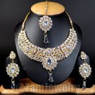 Classic Zarkan Necklace Set White