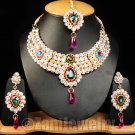 Classic Zarkan Necklace Set Multicolor