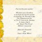 Yellow Roses Wedding Invitations