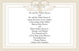 Swans Wedding Invitations