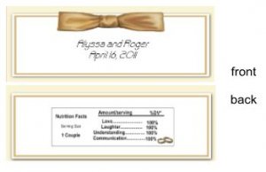 Gold Bow Bar