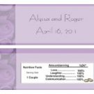 Purple Bouquet Bar