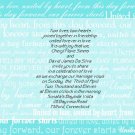 United in Love Wedding Invitation (color matchable)