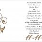 November 11 wedding invitation (11-11-11)