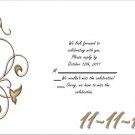 November 11th rsvp cards (11-11-11)