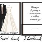Wedding Attire Mintbook / Mint matchbook