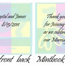 Pastels Mintbook / Mint Matchbook