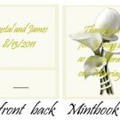 Calla Lilly 2 Mintbook / Mint Matchbook