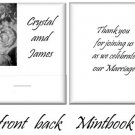 Frosted Flowers Mintbook / Mint Matchbook