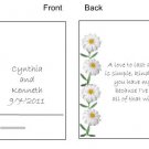 Daisy Chain mintbook / mint matchbook