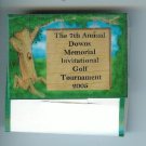 Custom Personalized Golf Tee Books (4 tees)