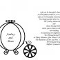 Royal Coach Wedding Invitation (color match)