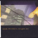 A2708APSLC Advertising Thinkers in Residence South Australia Government postcard