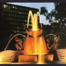 A3380 Australia SA Victoria Square Fountain at Night postcard