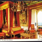 A6144APS UK Castle Warwick Castle Queen Anne Bedroom postcard