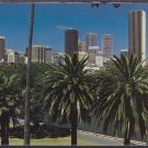 A0861 Australia NSW Sydney skyline Botanic Gardens postcard