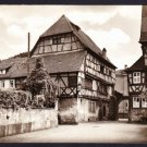 A0574 Germany Medieval Houses Neckar Pfarrhof postcard