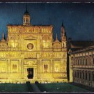 A3625APS Italy Certosa di Pavia at night postcard