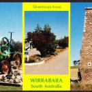 A3253 Australia SA Wirrabara Multiview Steam Engine postcard