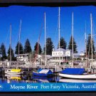A2038 Australia V Port Fairy Moyne River Sailing Boats postcard