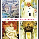 A2600APSLC Vatican Pope Multiview postcard