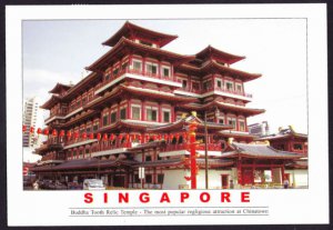 A2536APSLC Singapore Buddha Tooth Relic Temple postcard