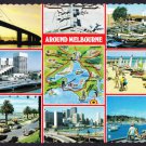 A0108 Australia V Melbourne Multiview postcard