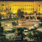 A9789pac Australia SA Adelaide Casino at night postcard