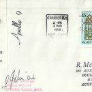 CV0170ryt Apollo 9 dated 4Mar1969 Stadan Facility Tracking Station Space Cover